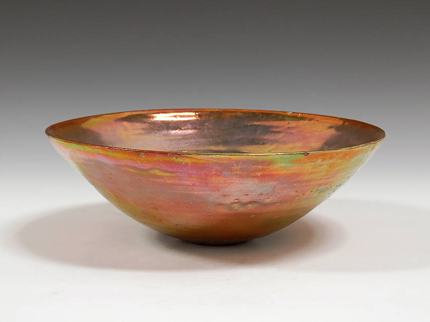 Artist: Beatrice Wood, Title: Gold Lustre Bowl, 1989  - click to close window
