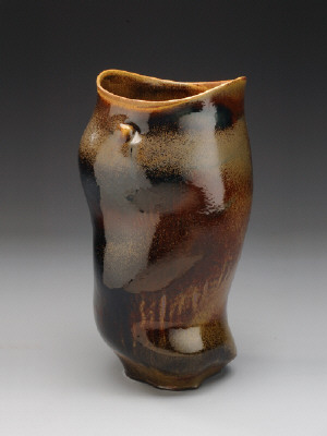 Artist: Chris Gustin, Title: Vessel with Dimple, 2009 - click for larger image