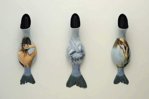 Artist: Cindy Kolodziejski, Title: Catch All, 2007 - click for larger image
