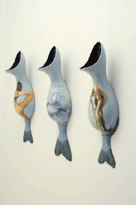 Artist: Cindy Kolodziejski, Title: Catch All (detail), 2007 - click for larger image