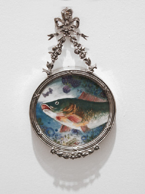 Artist: Cindy Kolodziejski, Title: Fish Bouquet, 2012 - click for larger image