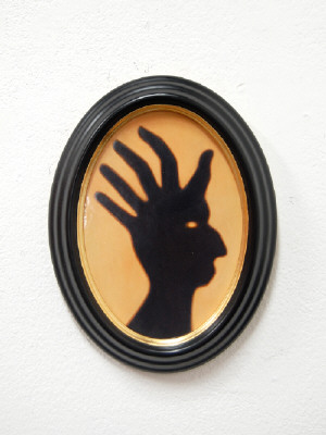 Artist: Cindy Kolodziejski, Title: Man With Five Fingers on His Head, 2011 - click for larger image