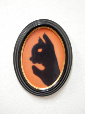 Artist: Cindy Kolodziejski, Title: Shadow Puppet Devil, 2011 - click for larger image