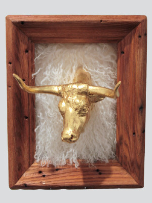 Artist: Cindy Kolodziejski, Title: Take the Bull by the Horns, 2012 - click for larger image