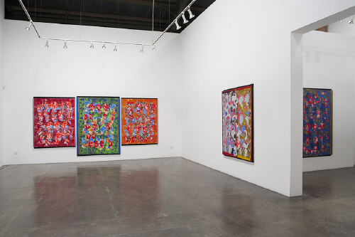 Artist: Ed Moses, Title: Installation View, 2010 - click for larger image
