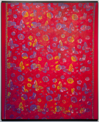 Artist: Ed Moses, Title: Red, 2009 - click for larger image