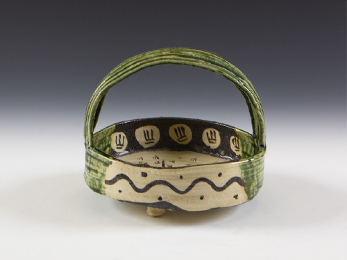 Artist: Goro Suzuki, Title: Oribe Bowl, 2001 - click for larger image