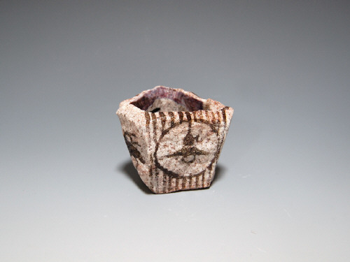 Artist: Goro Suzuki, Title: Stone Sake Cup, 2010 - click for larger image