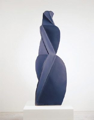 Artist: John Mason, Title: Figure, Dark Blue, 2000 - click for larger image