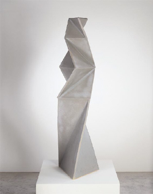 Artist: John Mason, Title: Figure, Soft Grey, 1998 - click for larger image
