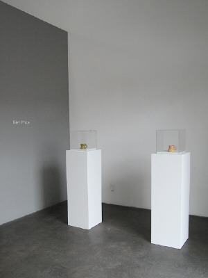 Artist: Ken Price, Title: Installation view of the Ken Price exhibition. - click for larger image
