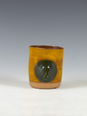 Artist: Ken Price, Title: Nose Cup, c. 1974-76 (view 2) - click for larger image
