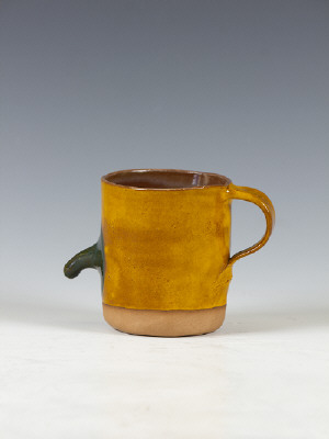 Artist: Ken Price, Title: Nose Cup, c. 1974-76 (view 3) - click for larger image
