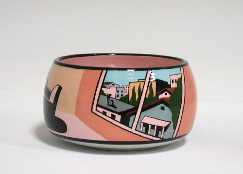 Artist: Ken Price, Title: Untitled (Bowl with Interior), 1991 - click for larger image