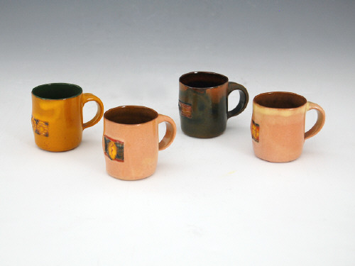 Artist: Ken Price, Title: Untitled Cup (4 cups total) - click for larger image