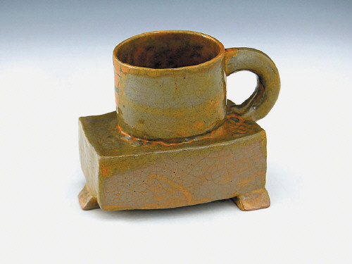 Artist: Ken Price, Title: Untitled Cup, c. 1960-1961 - click for larger image