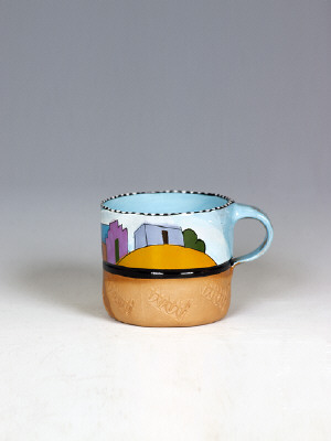 Artist: Ken Price, Title: Untitled Cup, c. 1972-77 (view 3) - click for larger image
