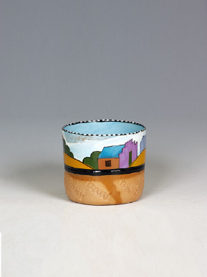Artist: Ken Price, Title: Untitled Cup, c. 1972-77 (view 2) - click for larger image