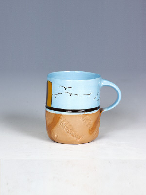 Artist: Ken Price, Title: Untitled Cup, c. 1972-77 (view 3) - click for larger image