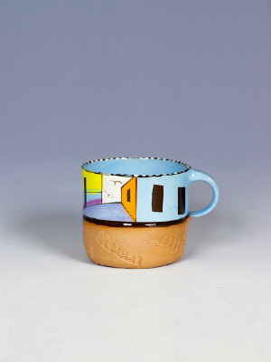 Artist: Ken Price, Title: Untitled Cup, c. 1972-77 (view 3)  - click for larger image