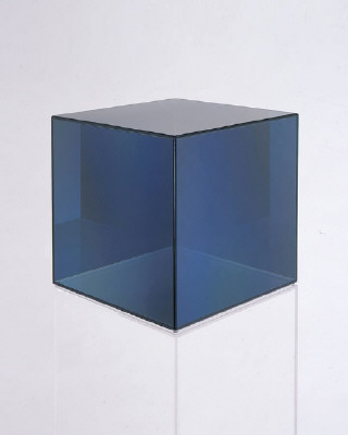 Artist: Larry Bell, Title: Cube 16, 2008 - click for larger image