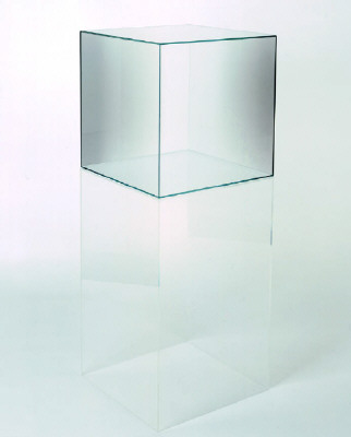 Artist: Larry Bell, Title: Cube #26, 2006 - click for larger image
