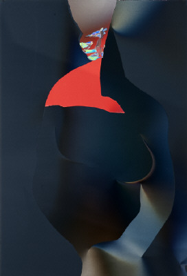 Artist: Larry Bell, Title: POJ #10 (Joan as Catherine the Great), 2010 - click for larger image