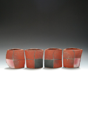Artist: Mark Pharis, Title: Set of Four Vases - click for larger image