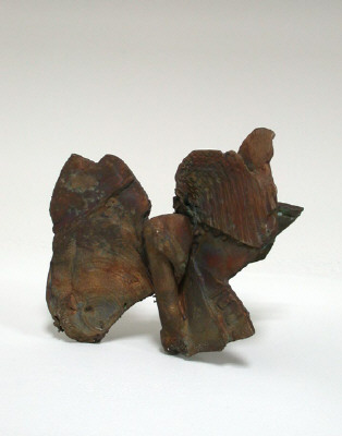 Artist: Paul Soldner, Title: Untitled Small Bronze, 04-01, 2004 - click for larger image