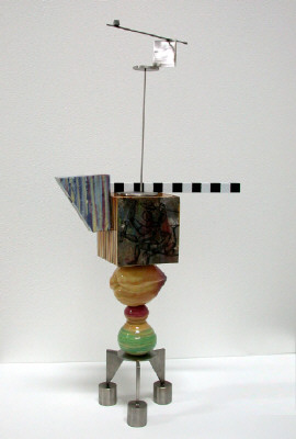 Artist: Peter Shire, Title: Mini Stack: Hammer'n Billy - click for larger image