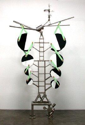 Artist: Peter Shire, Title: Tiki Nymph Tower, 2004 - click for larger image
