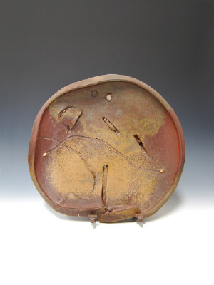 Artist: Peter Voulkos, Title: Untitled Plate, 1980 - click for larger image