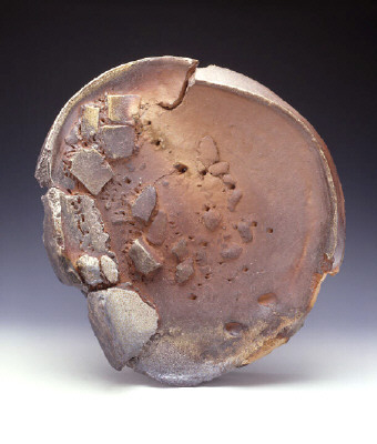 Artist: Peter Voulkos, Title: Untitled Plate, 1996 - click for larger image