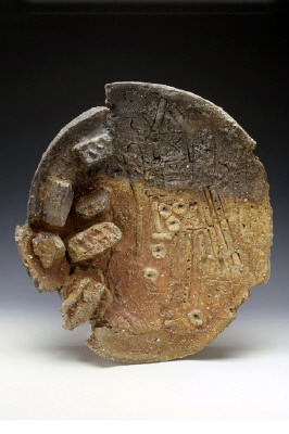 Artist: Peter Voulkos, Title: Untitled Plate, 1999 - click for larger image