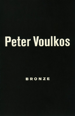 Artist: Peter Voulkos, Title: Announcement Card for Peter Voulkos: Bronze exhibition, March 24 - April 28, 2001. - click for larger image
