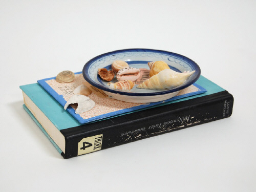 Artist: Richard Shaw, Title: Sea Shell Collection Book Jar, 2009 - click for larger image