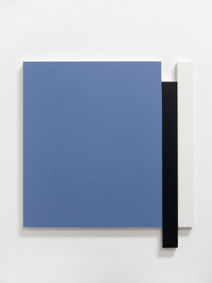 Artist: Scot Heywood, Title: Untitled Blue, Black, White, 2010 - click for larger image