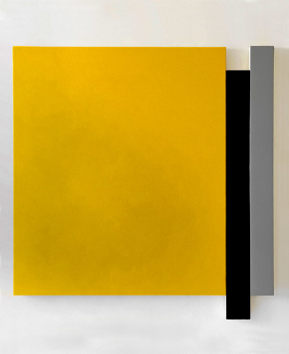 Artist: Scot Heywood, Title: Untitled Yellow, Blue, Grey, 2008 - click for larger image