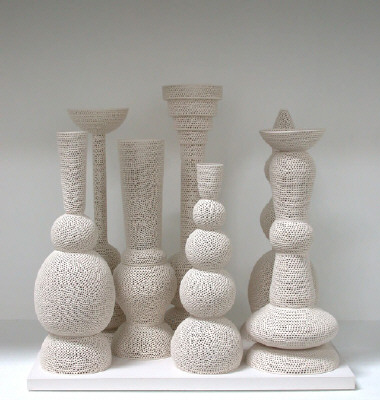 Artist: Tony Marsh, Title: Still Life (Perforated Vessel Series), 2007 - click for larger image