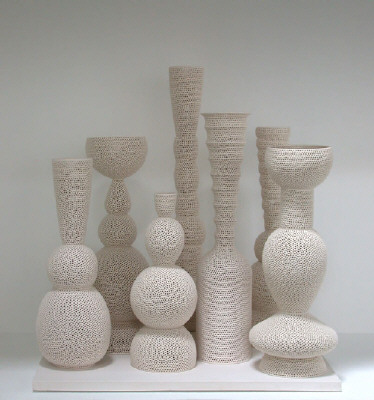 Artist: Tony Marsh, Title: Still Life (Perforated Vessel Series), 2007 - click for larger image