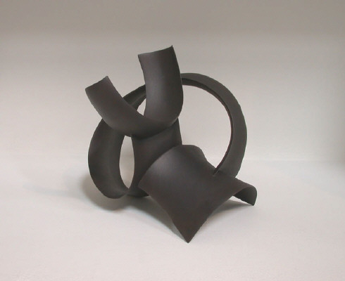 Artist: Wouter Dam, Title: Black Sculpture, 2007 - click for larger image