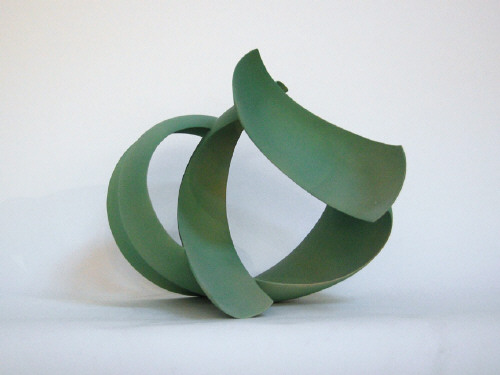 Artist: Wouter Dam, Title: Green Sculpture, 2008 - click for larger image