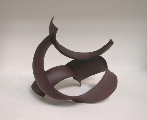 Artist: Wouter Dam, Title: Red/Brown Sculpture, 2007 - click for larger image