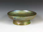 Beatrice Wood - Blue Lustre Footed Bowl "Monet"
